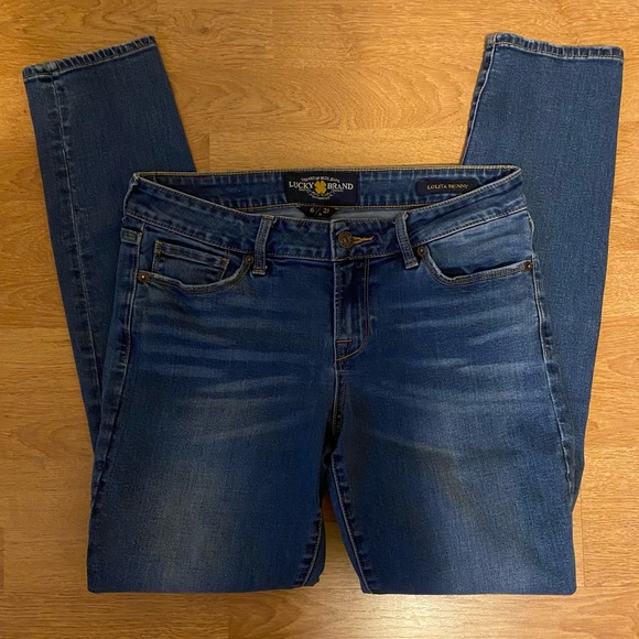 Lucky Brand Lolita Skinny Jeans Size 6/28 - Picture 4 of 5